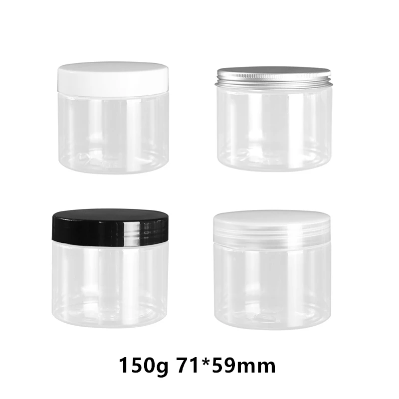 Пластиковые банки для косметических кремов 150 мл 5 унций г|pet container|plastic bottles jarsplastic