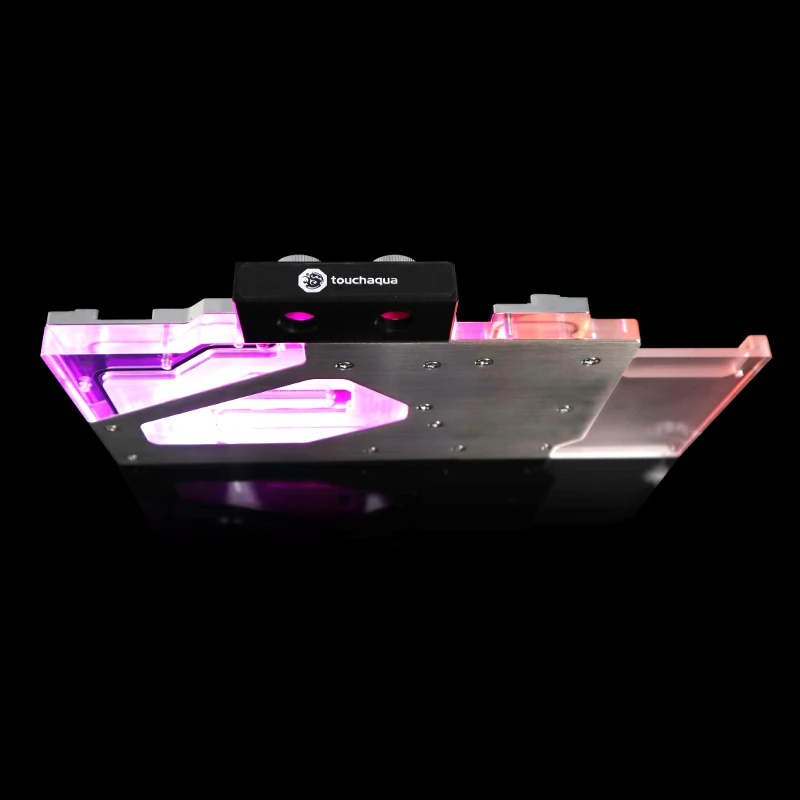 Водной блок Bitspower Touchaqua VGA для ASUS ROG Strix Geforce RTX 2080 Ti OC Edition 11 Гб/Super 8 Гб GDDR6 карта с