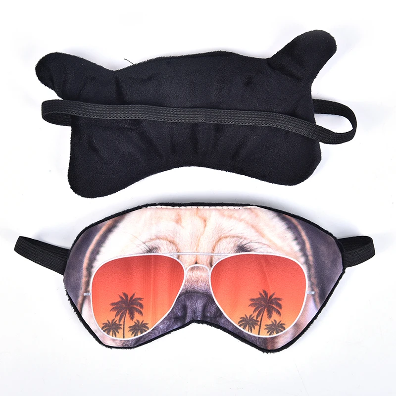 

1PCS Sleep Eye Mask 3D Animal Eyeshade Cute Eyepatch Sleeping Mask Cotton Travel Eye Cover Rest Eye Band Sleep Aid Eye Blindfold
