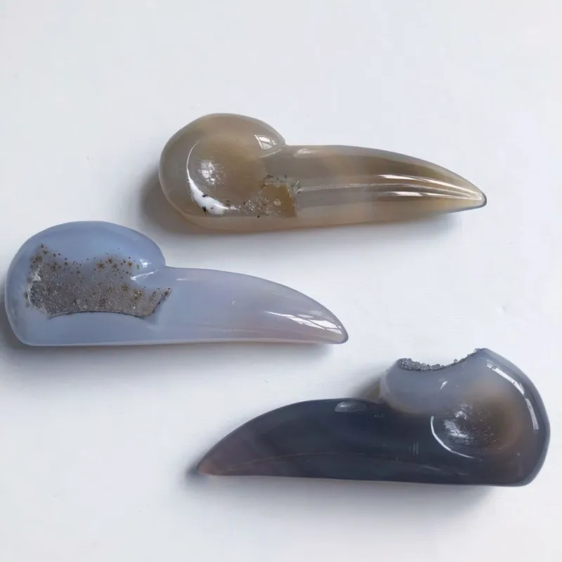 

Agate geode Crow head natural stone mineral crystals healing gemstones feng shui home decor