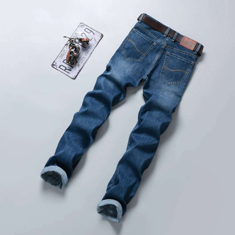 

Classic Style 2020 New Men Slim Stretch Jeans Fashion Casual Cato Grey Blue Denim Black Broek Male Homme