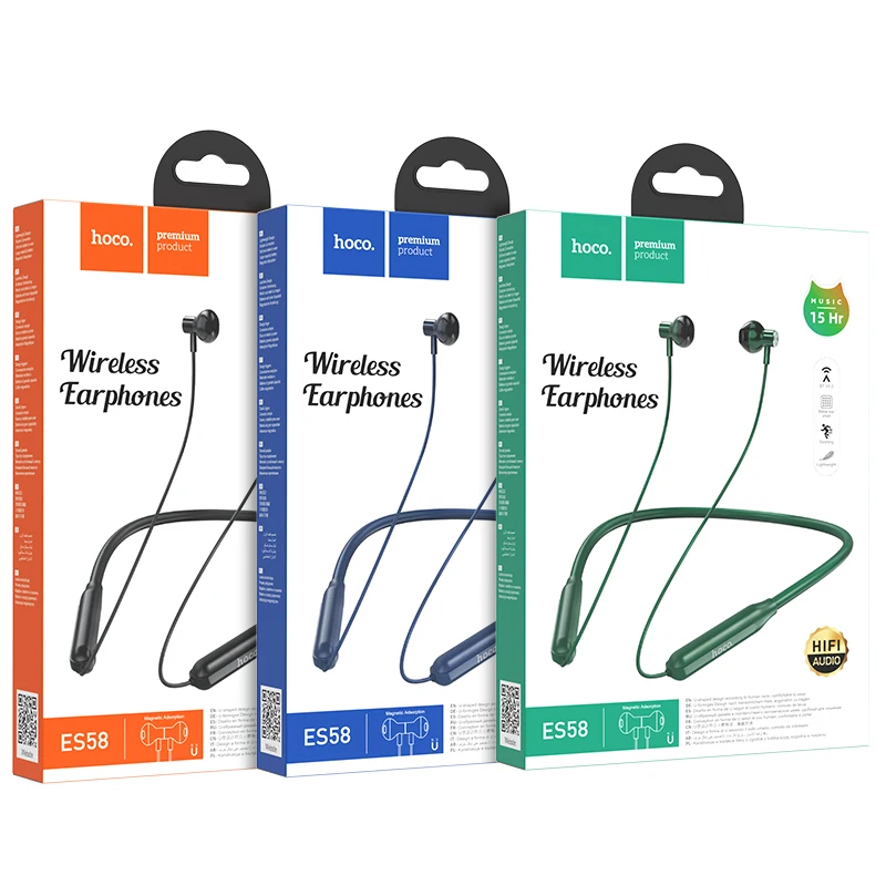 Магнитные наушники Hoco Bluetooth 5 0 с шейным ободом беспроводные микрофоном