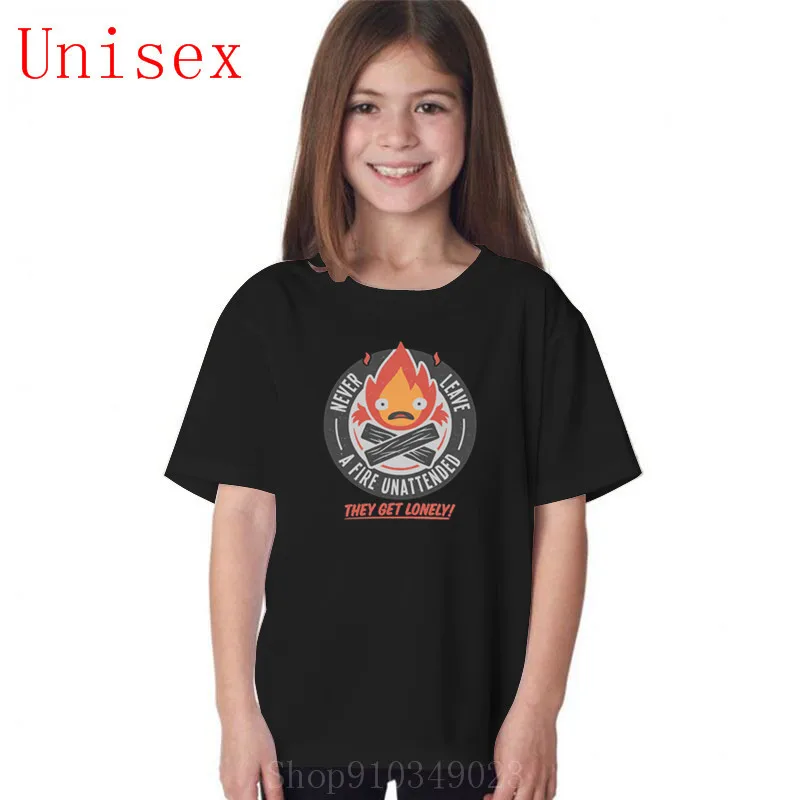 Одинокий огонь демон кальцифер хой движущийся замок студия ghioli детская одежда g