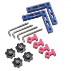 Алюминиевые L-образные вспомогательное крепление Угловые зажимы 90 градусов