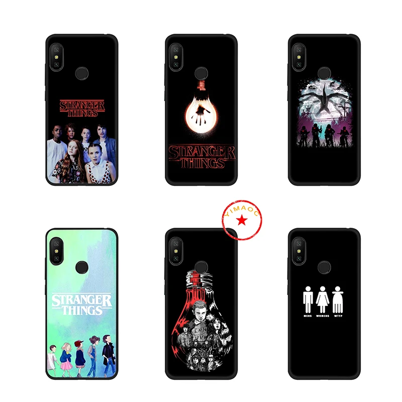 Stranger Things Soft Silicone Case for Xiaomi Redmi Note 8 7 6 5 Pro 4X 5A Cover |