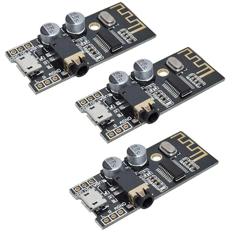 

3 шт., беспроводная плата аудиоресивера M28 Bluetooth MP3 BLT 4,2