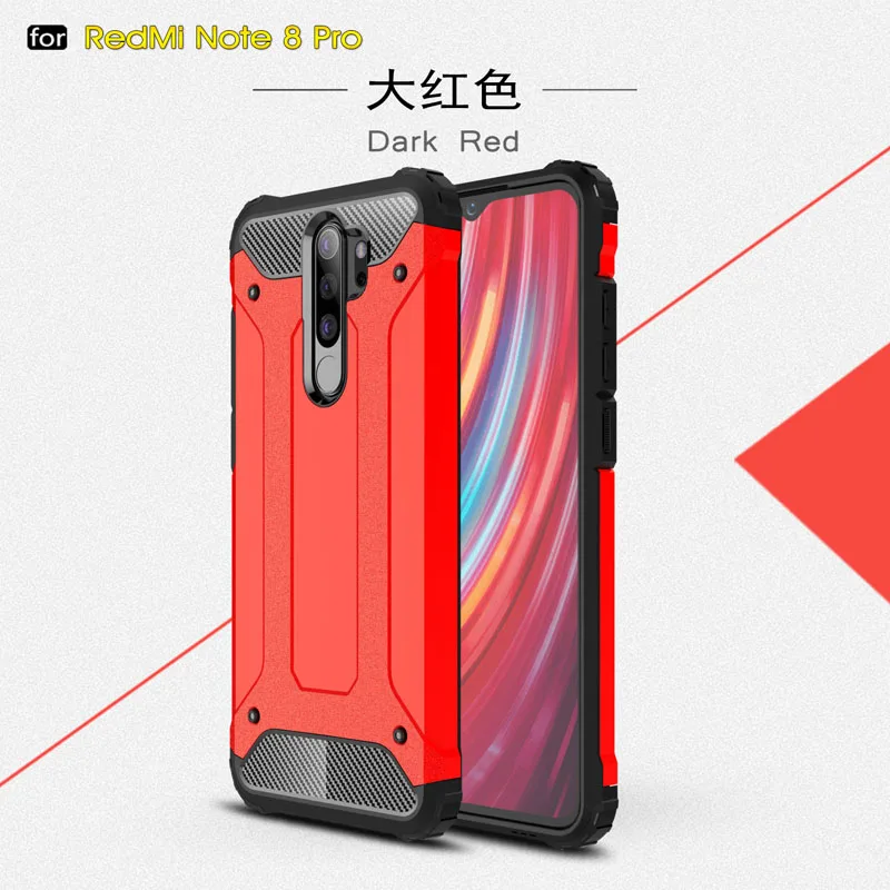 Гибридный защитный чехол для Xiao mi Red mi Note 8 Pro, чехол для телефона Xio mi Xao mi Red mi Note8 7 6 Pro 8Pro Note8Pro, противоударный чехол s