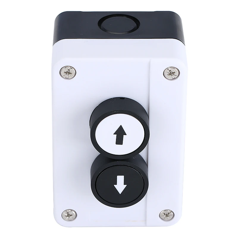 1 шт. пластиковая кнопочная коробка вверх/вниз стрелки переключатель управляющая
