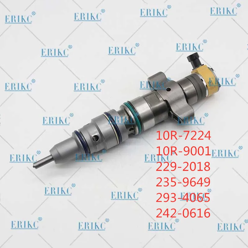 

ERIKC Автомобильные топливные инжекторы 10R-7224 Common Rail 10R-9001 229-2018 235-9649 293-4065 242-0616 для экскаватора E330C 330C C9