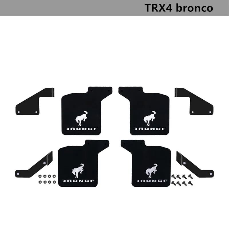 

Металлический резиновый брызговик для Traxxas Trx-4 Bronco 92076-4 1/10 Запчасти для радиоуправляемых автомобилей
