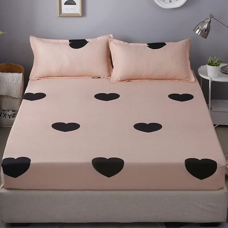 Наматрасник эластичное постельное белье простыня мультяшный Скандинавский