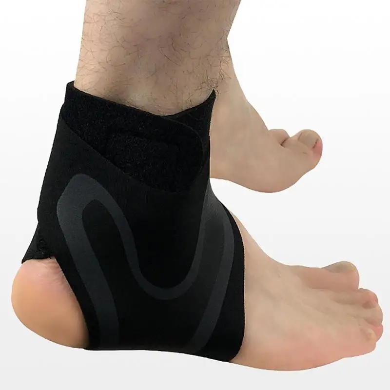 

Sport Ankle Support Brace Elastic High Protect Guard Band Safety Running Basketball Fitness Foot Heel Wrap Bandage