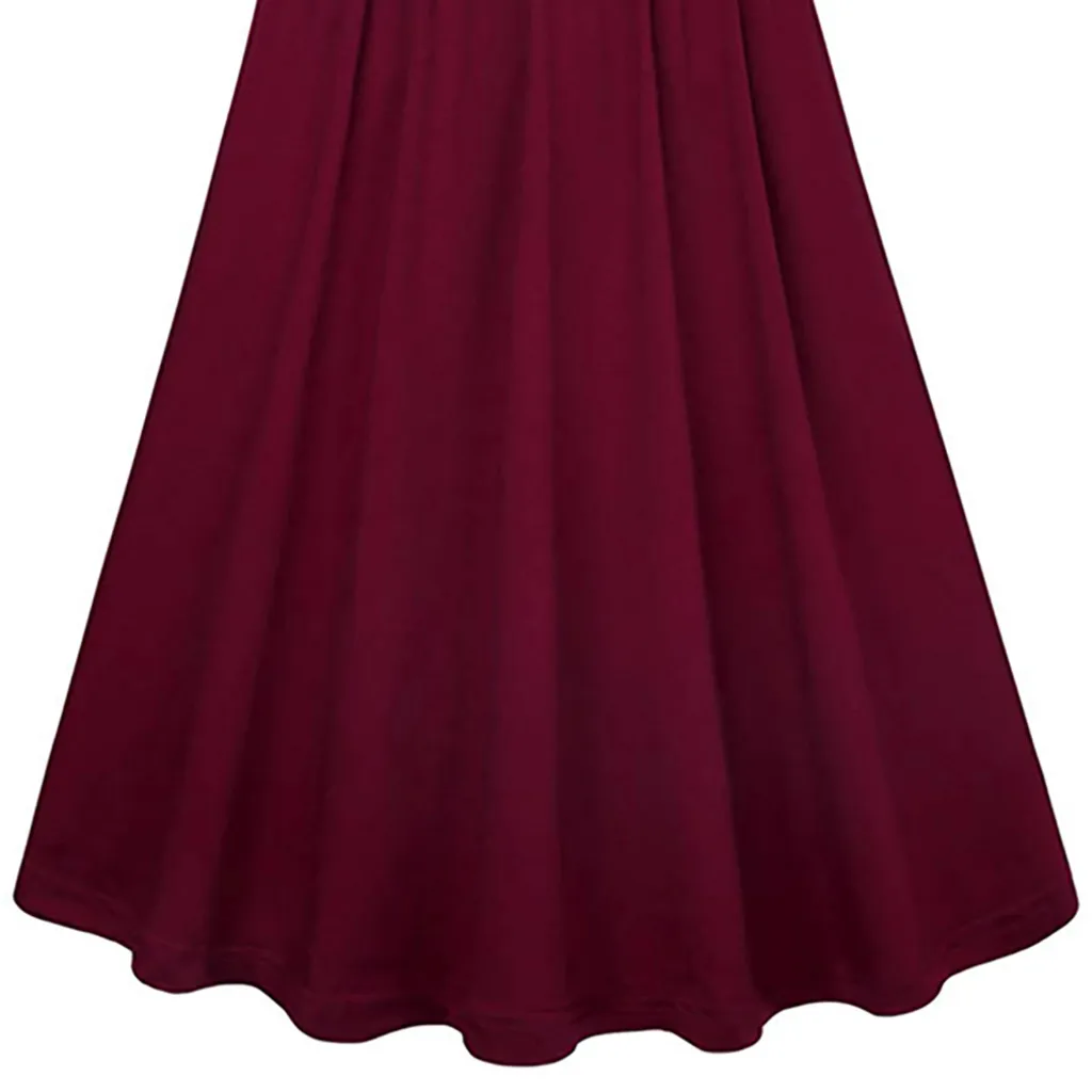 

Pregnant Maternity Nursing Solid Breastfeeding Summer Maternity Dress