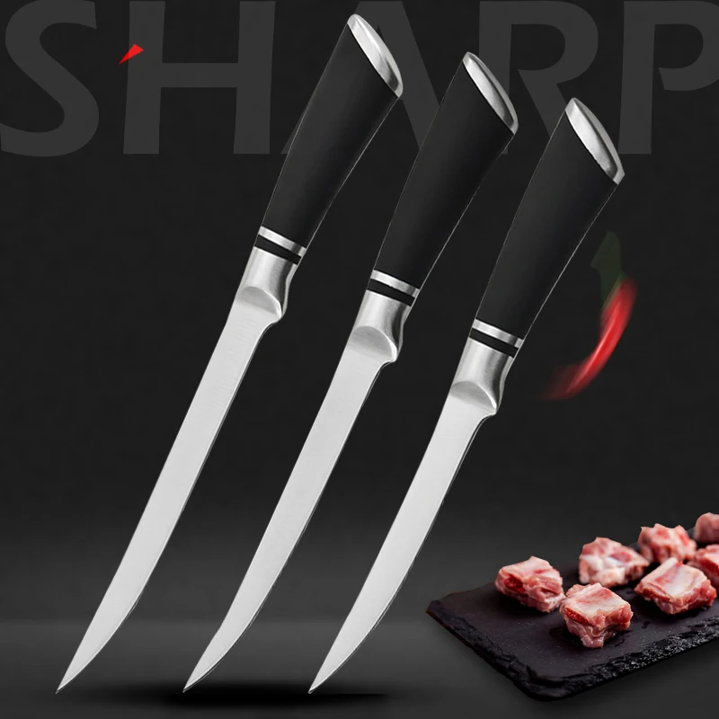 

7" 8" Kitchen Knife Boning Knife Meat Bone Fish Vegetable Knife Butcher Knife Cooking Tool Chef Knife