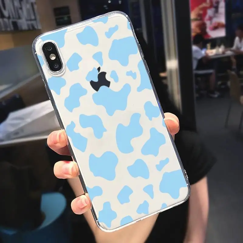 

Leopard Print sexy pattern Phone Case Transparent soft For iphone 5 5s 5c se 6 6s 7 8 11 12 plus mini x xs xr pro max