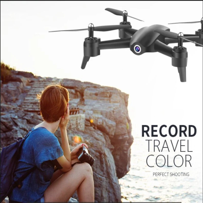 Дрон Радиоуправляемый с двойной камерой Wi-Fi FPV 4K/1080P 200 м | Игрушки и хобби