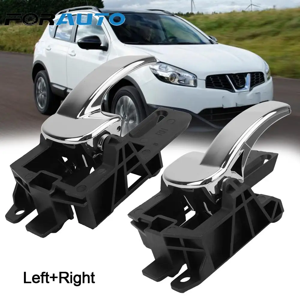 

2 шт., внутренние дверные ручки для Nissan Qashqai J10 2007 2008 2009 2010 2011 2012 2013 80670JD00E 80671JD00E