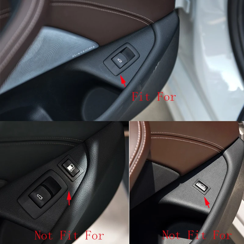 Хром задний багажник открытая рамка для переключателей крышка Накладка BMW 5 серии