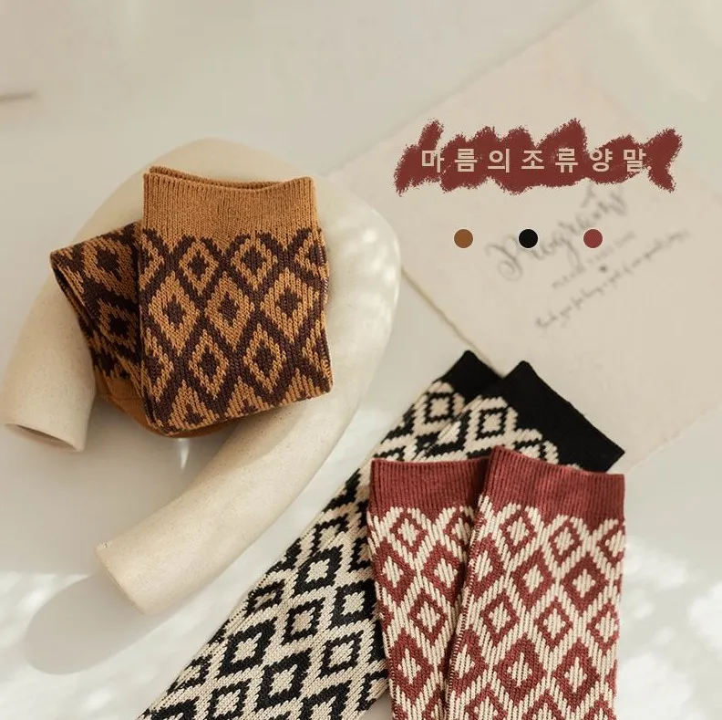 Носки для новорожденных милые хлопковые носки в клетку со стразами модные