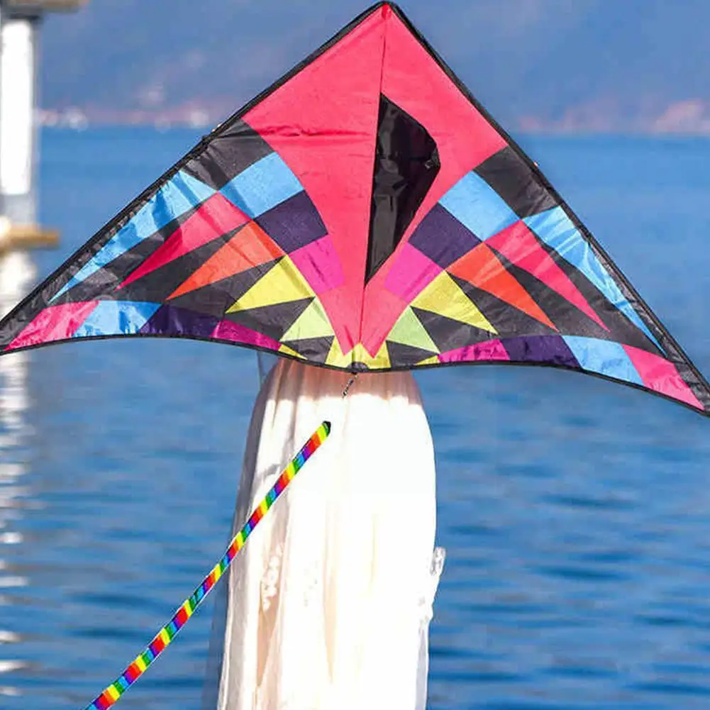 

3d Kite Kids Toy Fun Outdoor Flying Activity Game Children Kites Kids Outdoor Toys Kite Quality High Gift Funny Rainbow Big R8t6