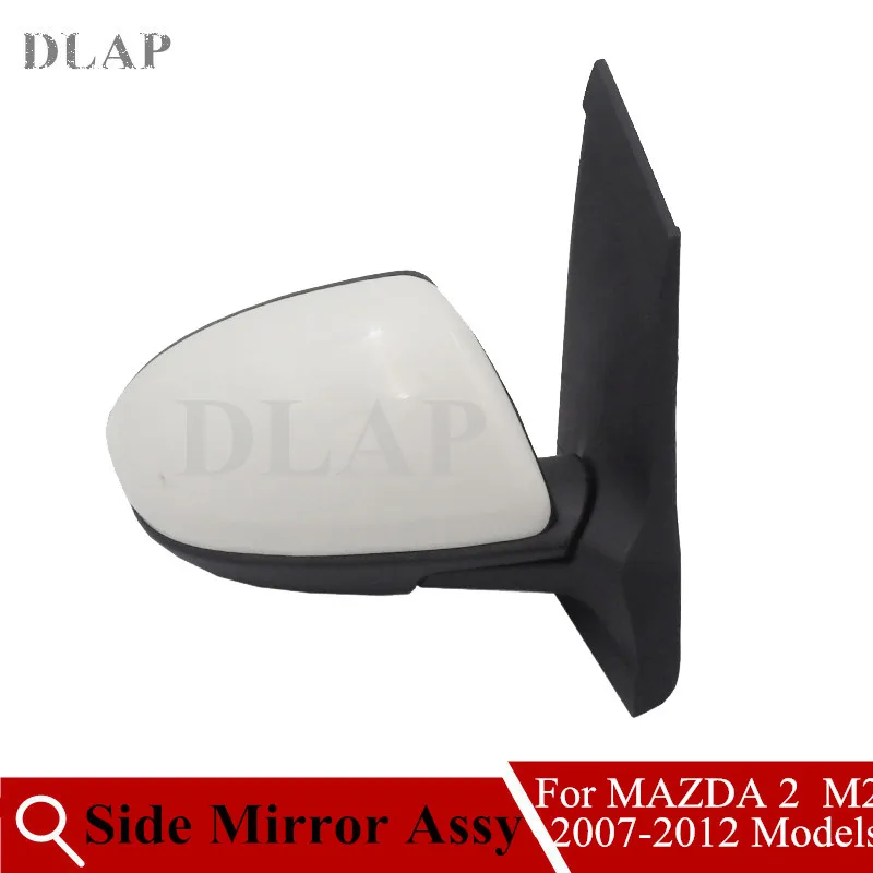Автомобильное внешнее боковое зеркало заднего вида в сборе для MAZDA 2 DE 2007 2008 2009 2010