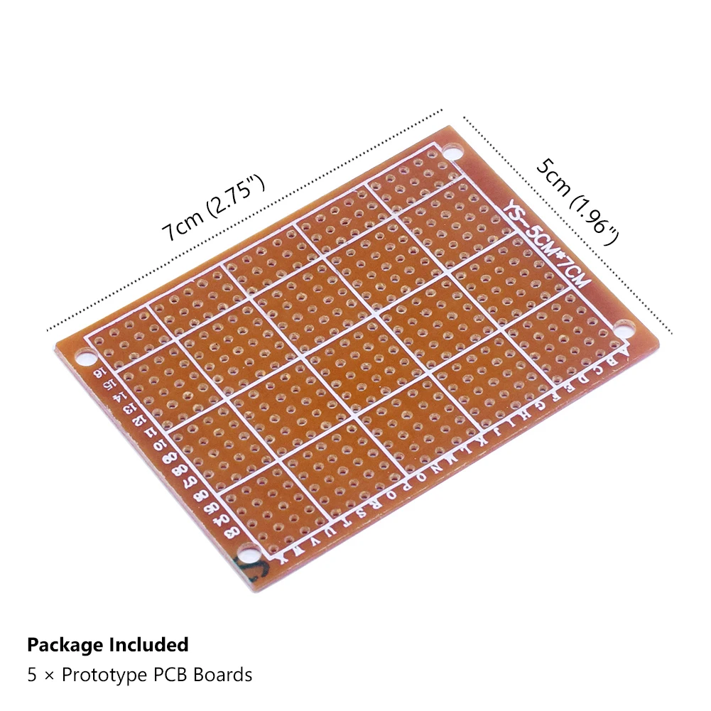 5 шт. макетная плата Proto PCB для электронных проектов сделай сам х7 см | Электроника