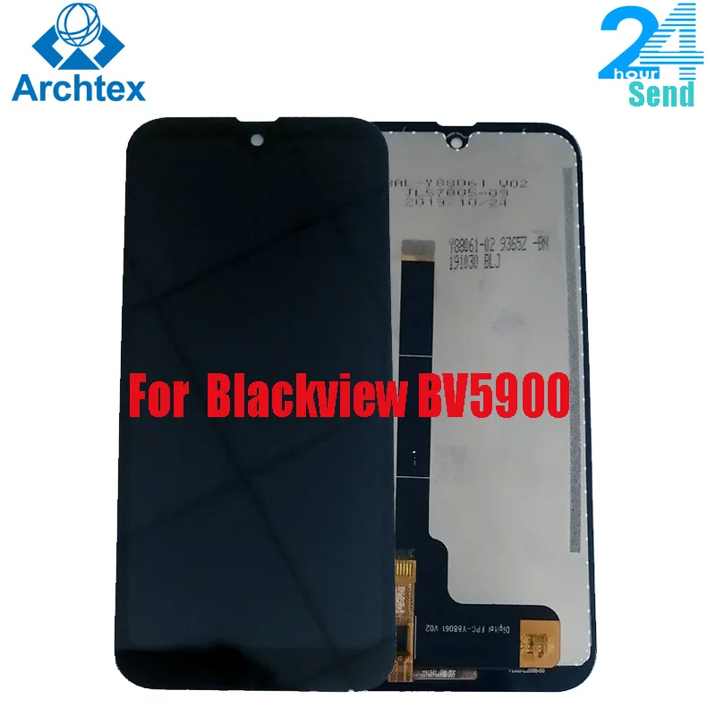 Для Blackview BV5900 100% Оригинальный ЖК дисплей и TP сенсорный экран дигитайзер в сборе