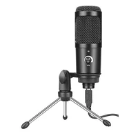 usb microphone with desktop standfifine metal condenser recording microphone for laptop pc gaming studio recording