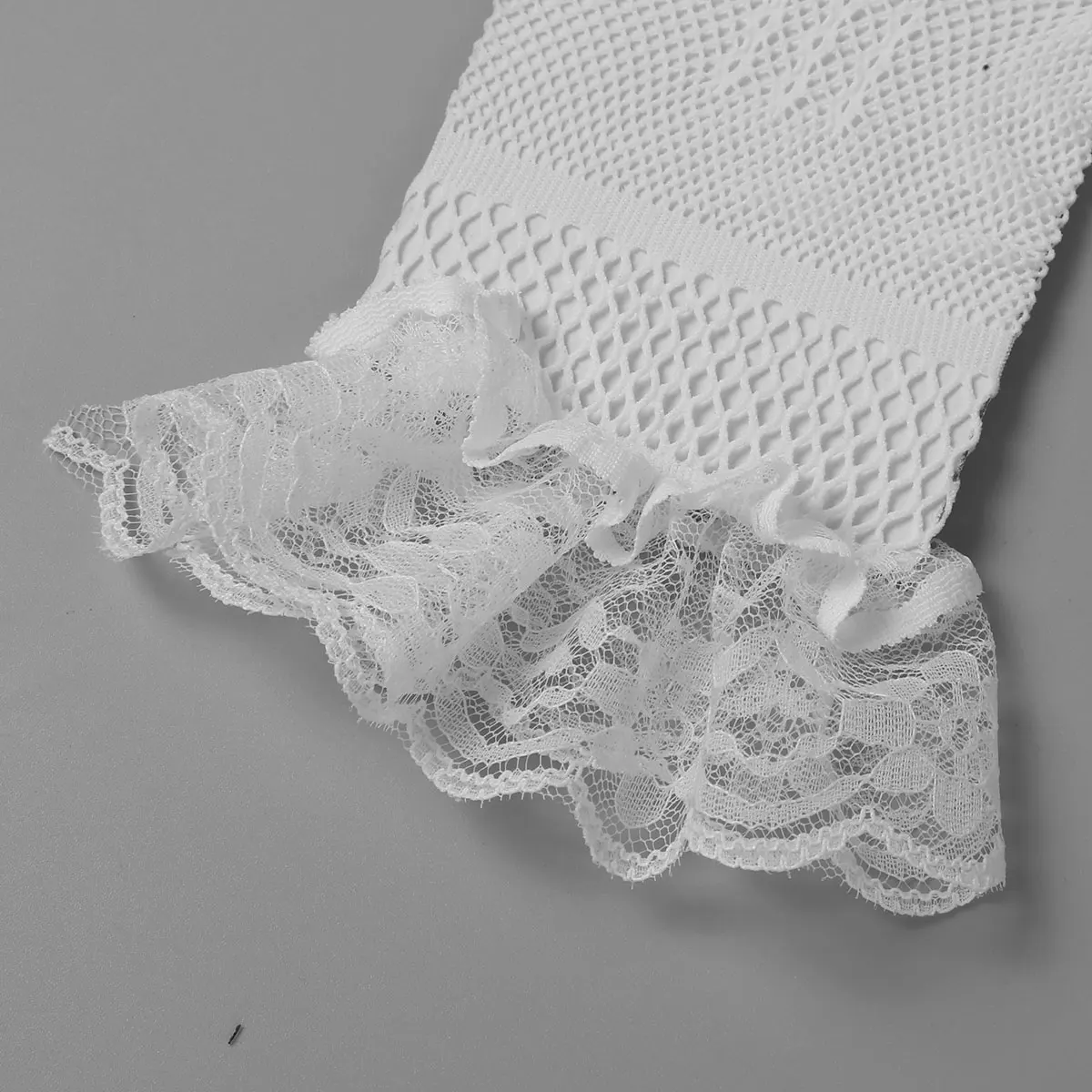 Элегантные Перчатки для невесты сексуальные ажурные Ажурные кружевные варежки с