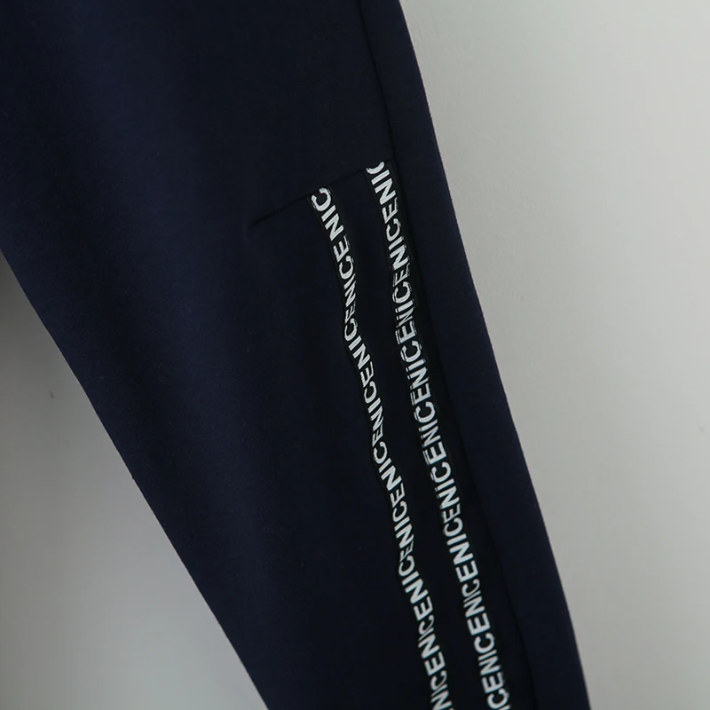 Одежда для девочек Однотонная футболка с длинными рукавами + штаны комплект