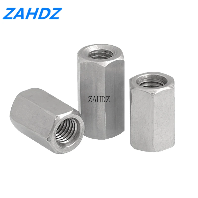 2 шт. шестигранная муфта из нержавеющей стали для M5/M6/M8/304|Гайки| |