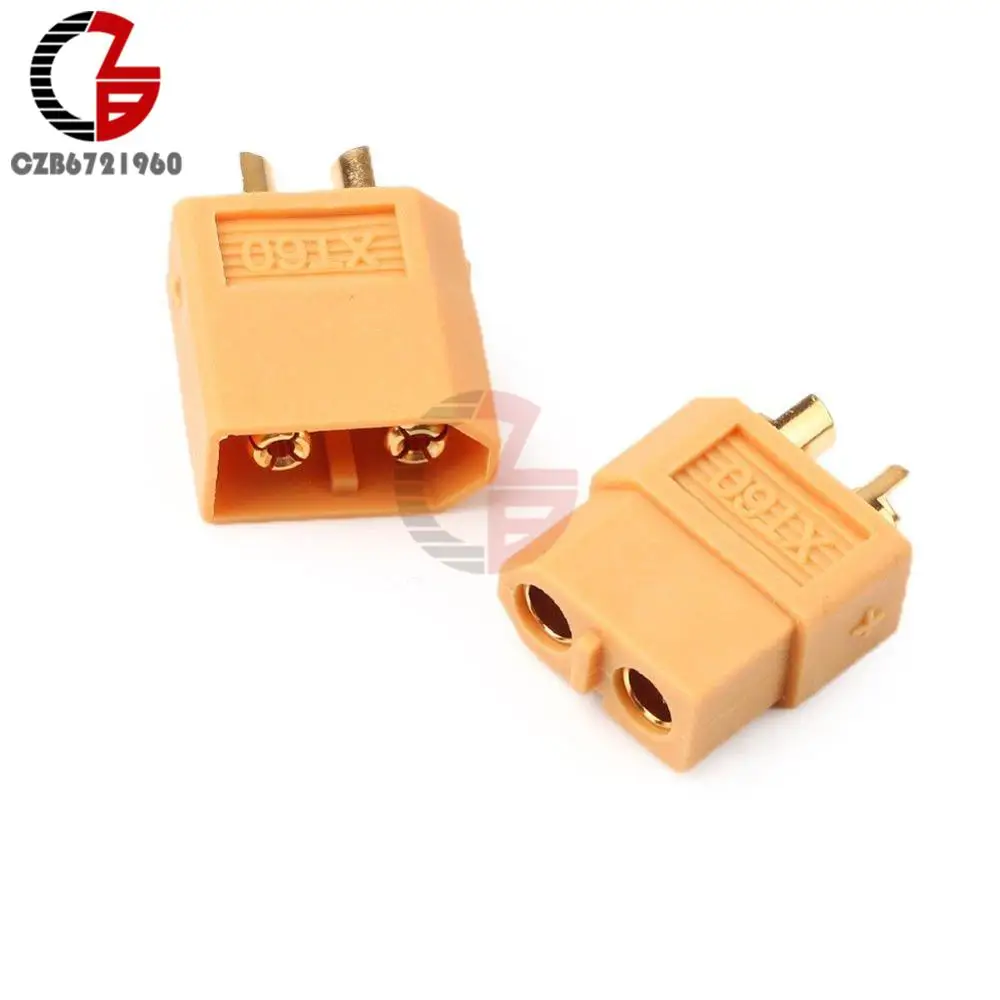 Радиоуправляемый Разъем XT60 EC2 штырь гнездо T разъем адаптер для автомобильной