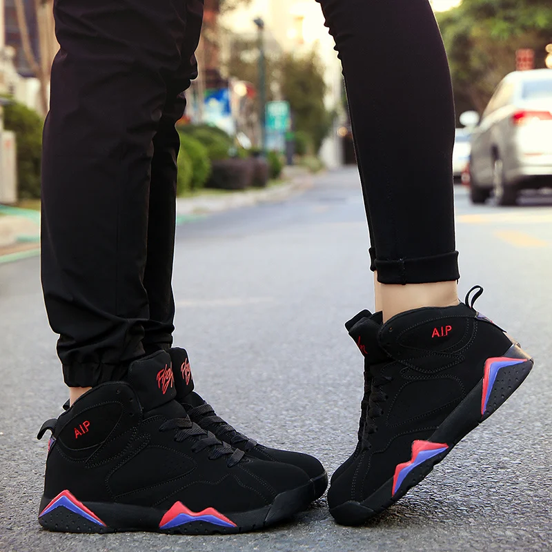 

Обувь для баскетбола для мужчин и женщин, кроссовки для режима игры, оригинальные, Grand Boy, Ray, Noir, фиолетовые, средняя