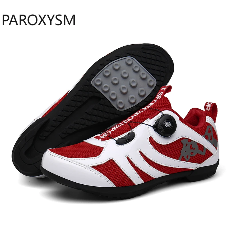 

Breathable bicycle shoes men's outdoor non-slip bicycle shoes men's reflective racing road bike shoes Zapatillas Ciclismo