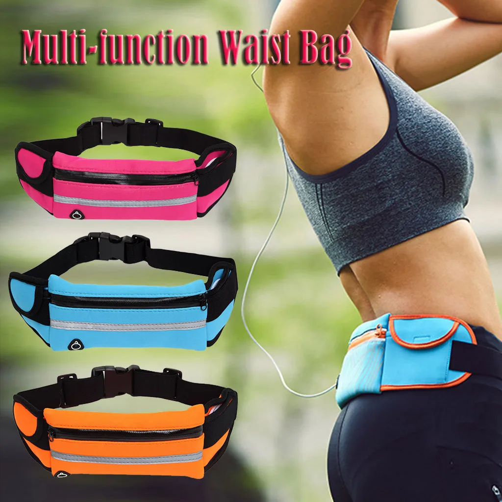 Спортивная сумка для бега поясная карманная Сумка портативная