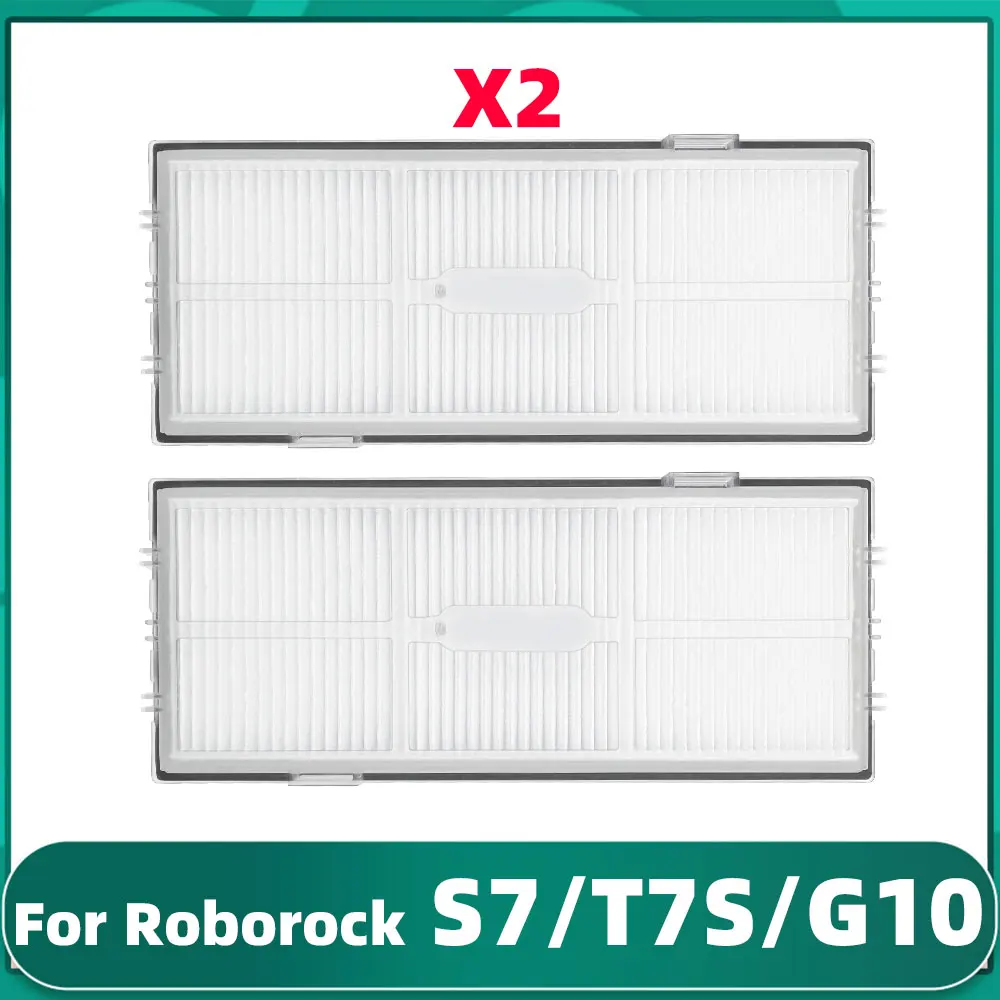 

Hepa-фильтр для робота-пылесоса Xiaomi Roborock S7 S70 S75 S7Max S7MaxV T7s Plus G10, 2 шт.