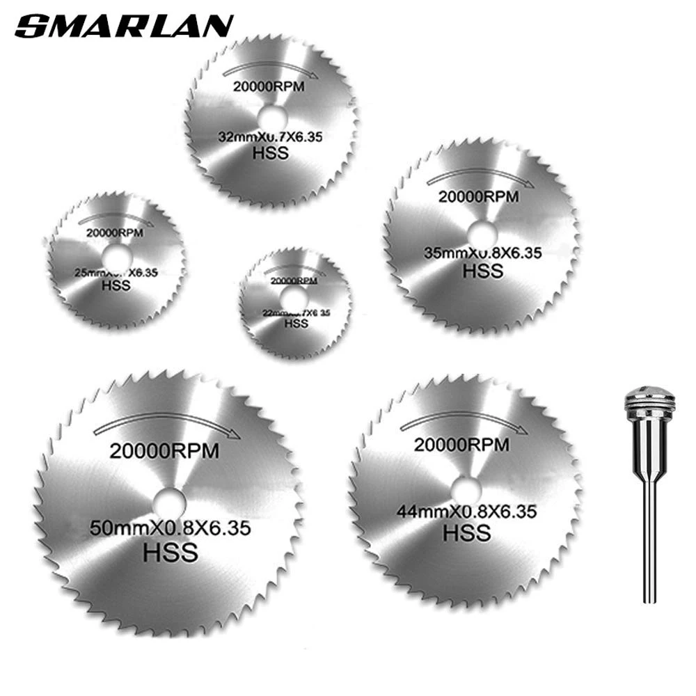 Пила циркулярная SMARLAN 7 шт. для Dremel | Инструменты