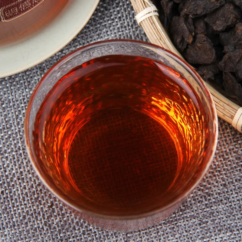 500g China Yunnan Ripe Pu-erh Tea Classic Glutinous Rice Cooked Loose Pure Material Green Food for Health | Дом и сад