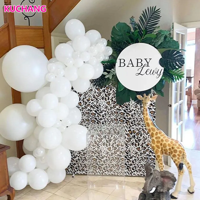 

Giant White Round Balloons 5/10/12/18/36 inch Wedding Mini Round White Macaron Jumbo Balloons Arch Backdrop Photography Decor