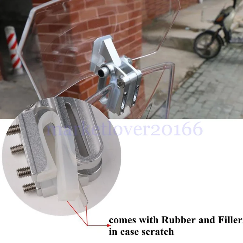 Регулируемый ветровой экран для мотоцикла регулируемый Harley Sportster Dyna Honda Для BMW r 1200