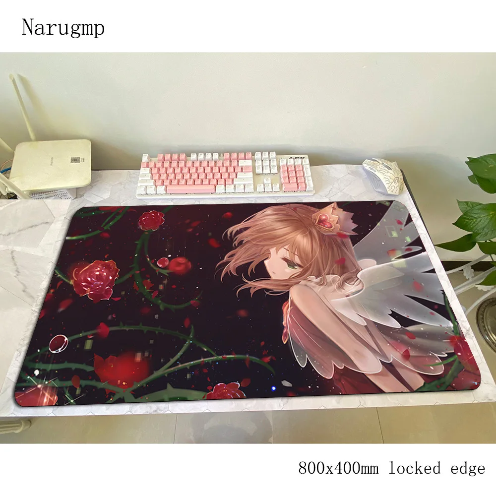 Коврик для мыши Cardcaptor Sakura коврик 800x400x4 мм компьютерной с закругленными краями