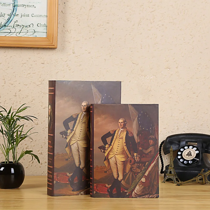 Креативные реквизиты для фотосъемки поддельные книги гостиная кафе офис