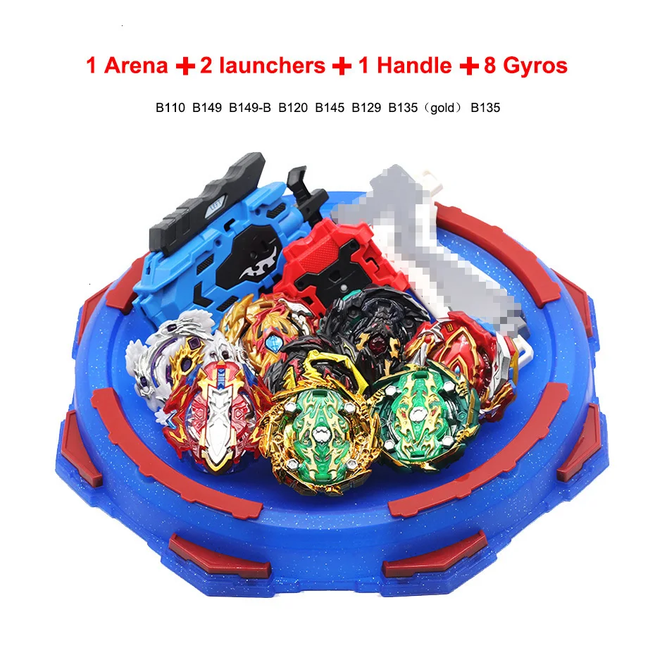 Takara Tomy Bey Bay Burst игрушки с пусковым устройством стартер Арена игрушка Металл Fusion Бог спиннинг Топ стадион лезвия игрушки новые