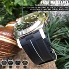 Ремешок силиконовый для часов Panerai PAM00441 01312 01359, 24 мм