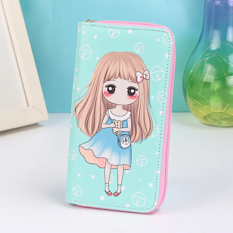 Женские кошельки милый кошелек Для Девочек Модные Дамские из искусственной кожи