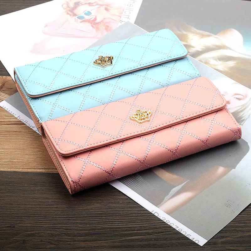 Женский бумажник женская сумка брендовые дизайнерские женские длинные кошельки