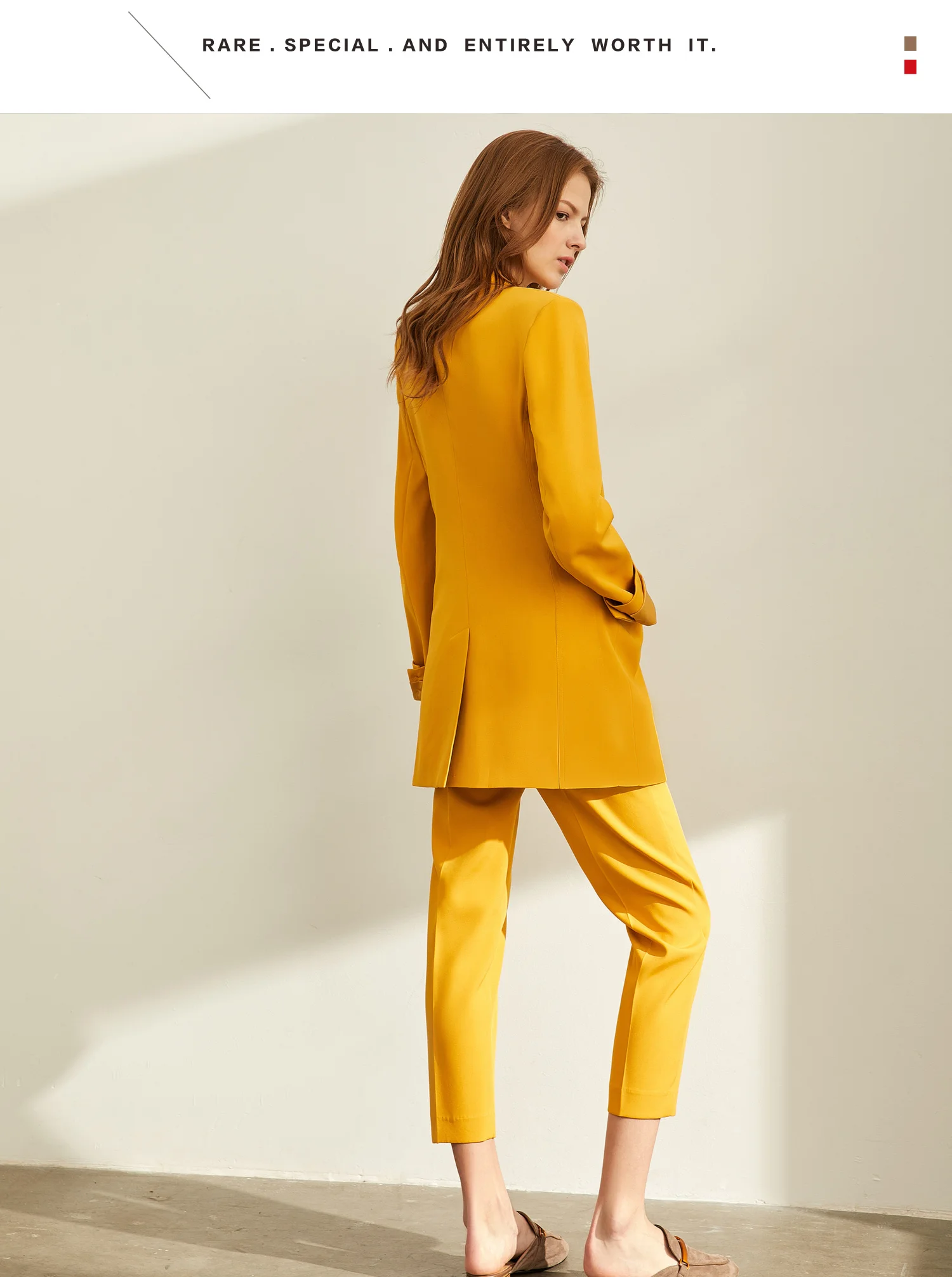 Amii Minimal Western Style Outerwear Pants Shorts Professional Suit Women New Autumn leisure suit Two-Piece Set