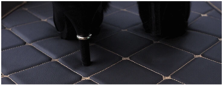 

High quality! Custom special car floor mats for Mercedes Benz GL X166 2016-2013 7 seats durable waterproof carpets for GL 2015