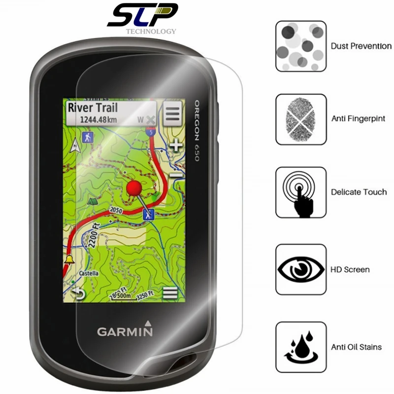 

New Bicycle Stopwatch GPS Protection Film For Garmin Oregon 750 GPS Protective HD Scratch-resistant Electrostatic Film Glass