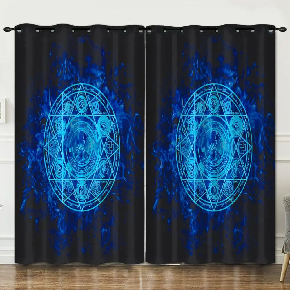 Созвездие и астролябические украшения для спальни гостиной занавески